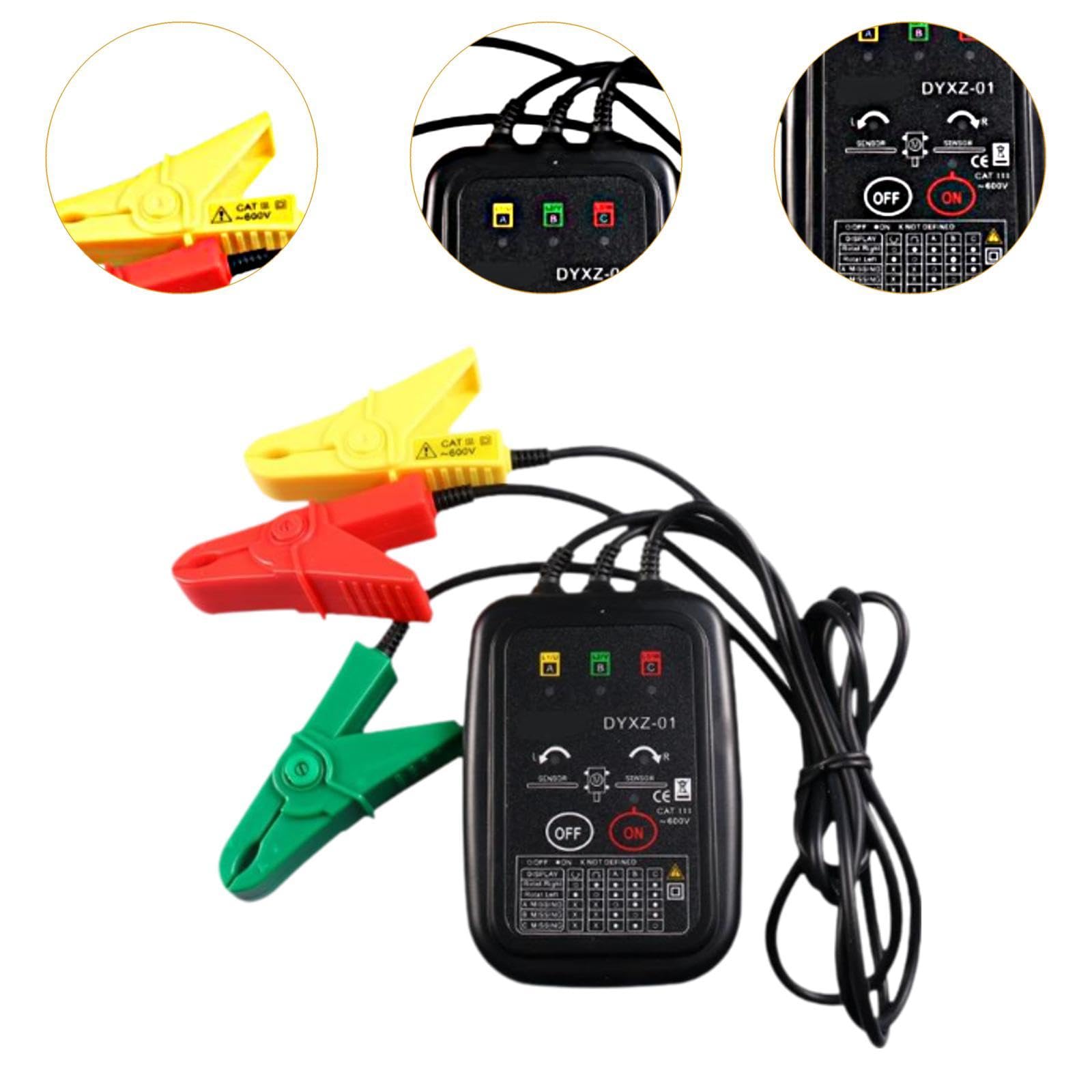 Amazon.co.jp: Eigell 位相シーケンステスター3位相回転テスター